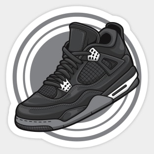 AJ 4 Retro emnm Carhart Sneaker Sticker